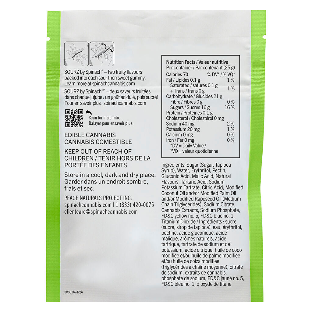 THC+CBC Mango Lime Soft Chews - 