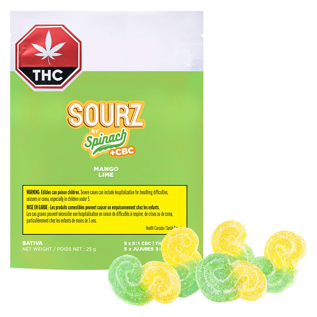 THC+CBC Mango Lime Soft Chews - 