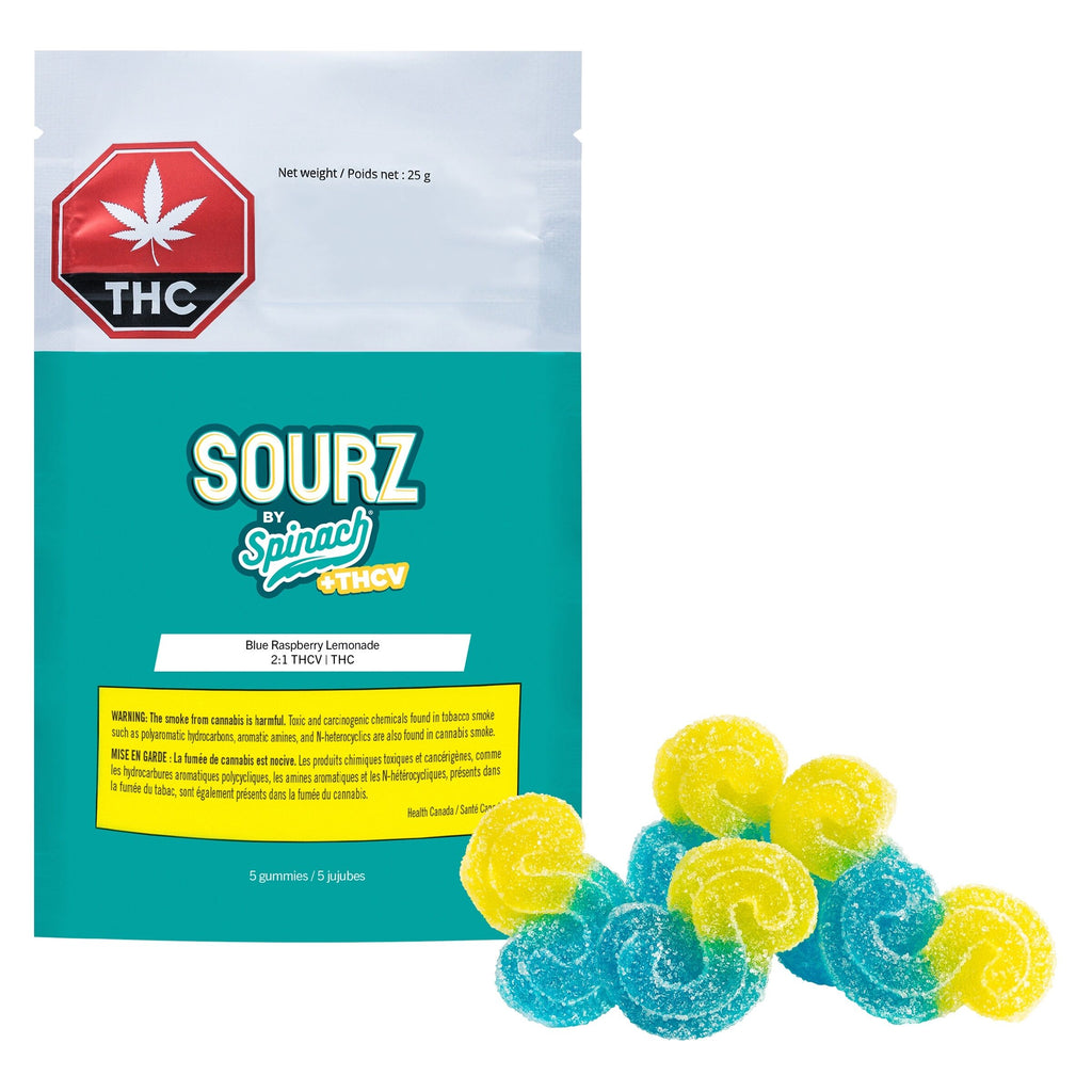 THC+THCV Blue Raspberry Lemonade (Full Tilt) Gummies - 