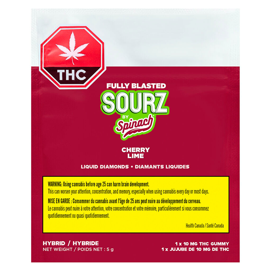 Fully Blasted Cherry Lime Gummy - 