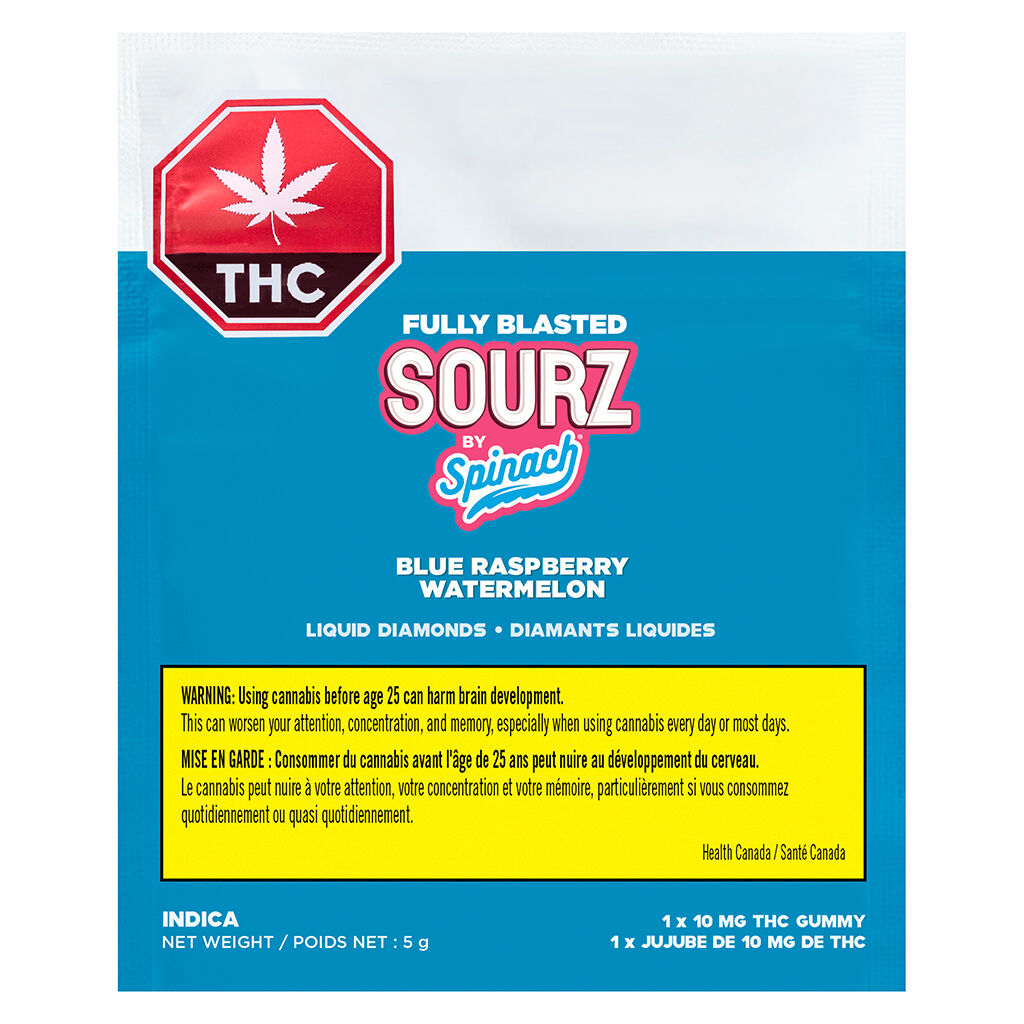 Fully Blasted Blue Raspberry Watermelon Gummy