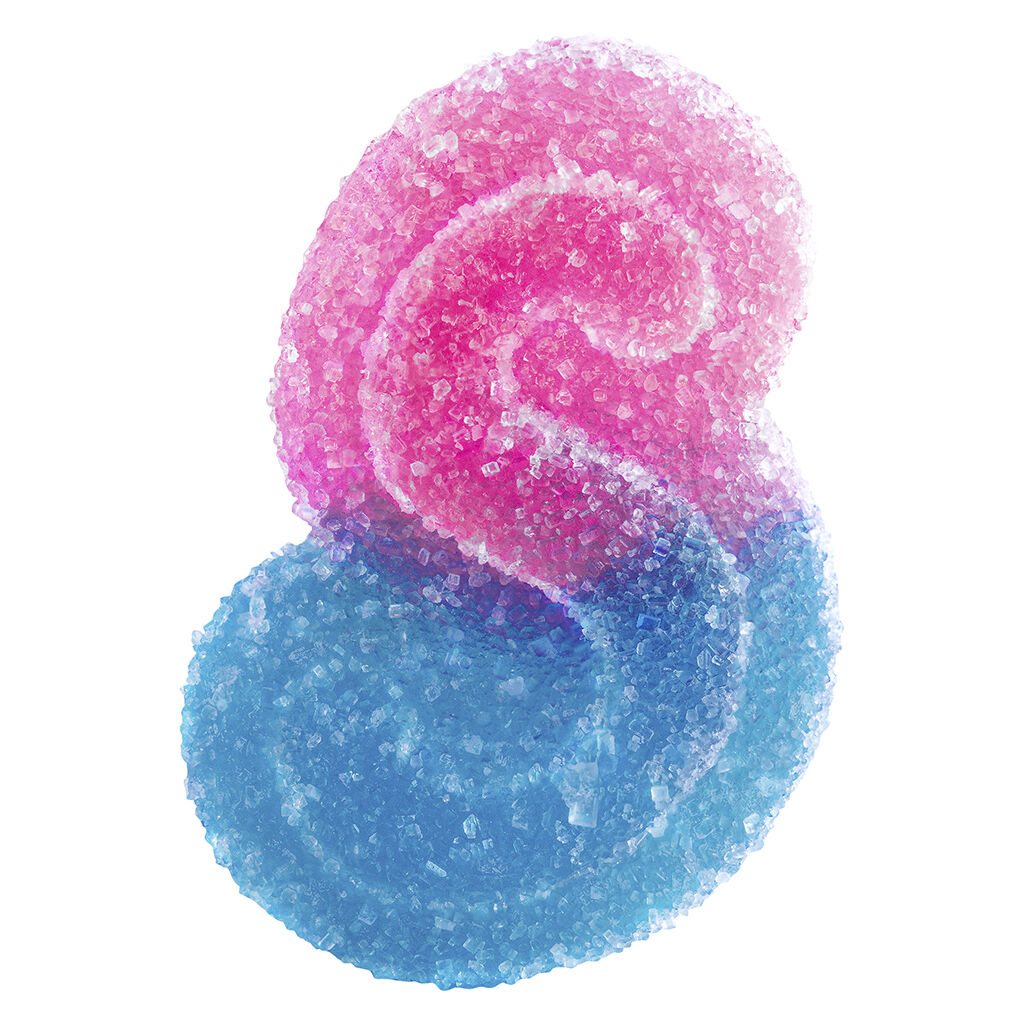 Fully Blasted Blue Raspberry Watermelon Gummies - 