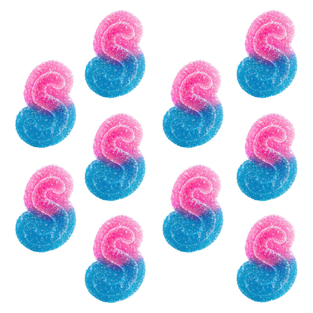 Fully Blasted Blue Raspberry Watermelon Gummies - 