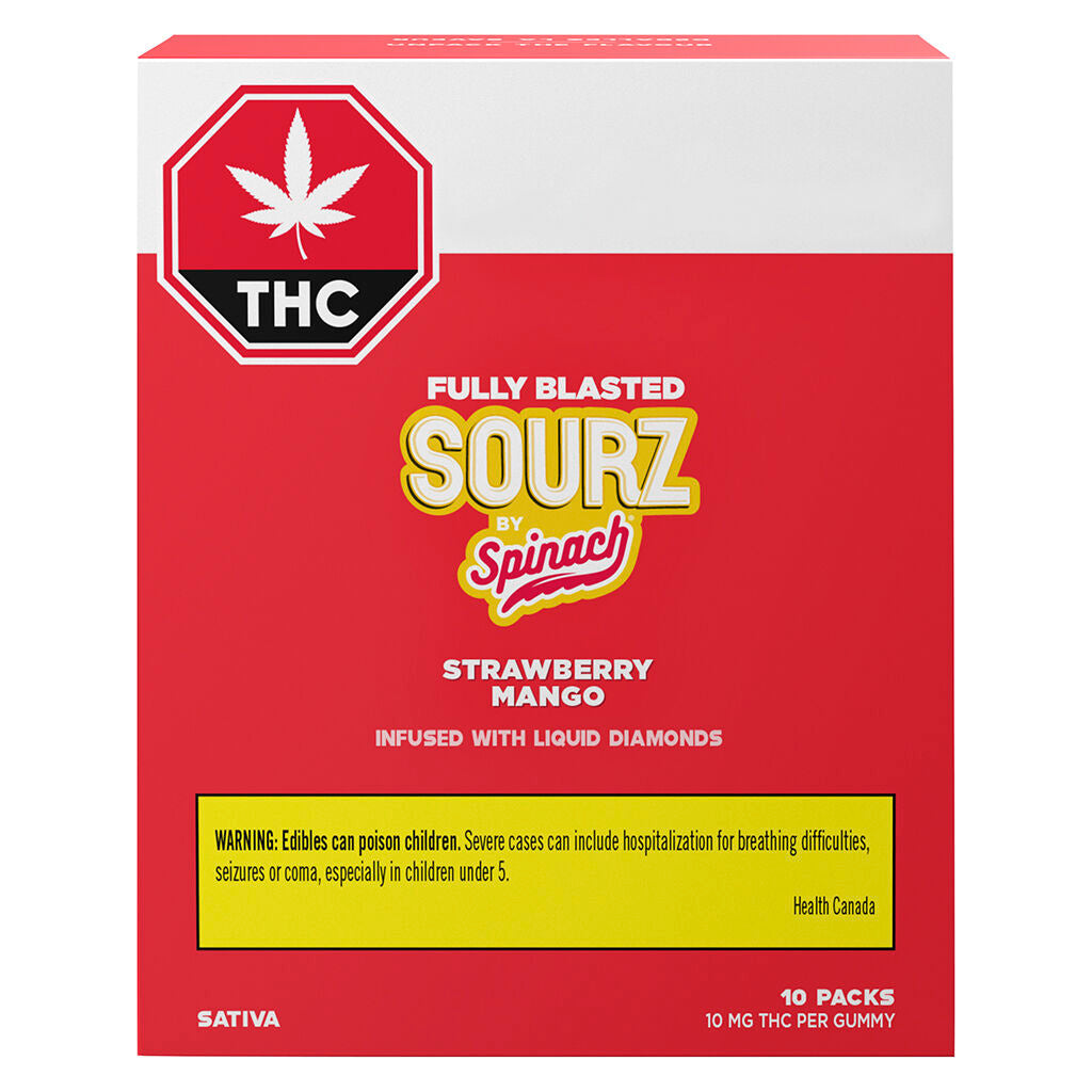 Fully Blasted Strawberry Mango Gummies - 
