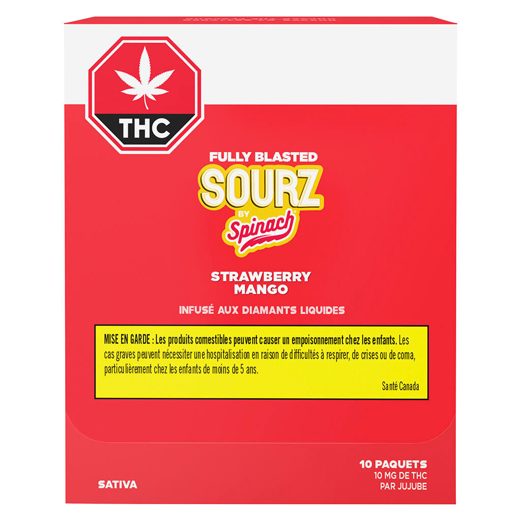 Fully Blasted Strawberry Mango Gummies - 