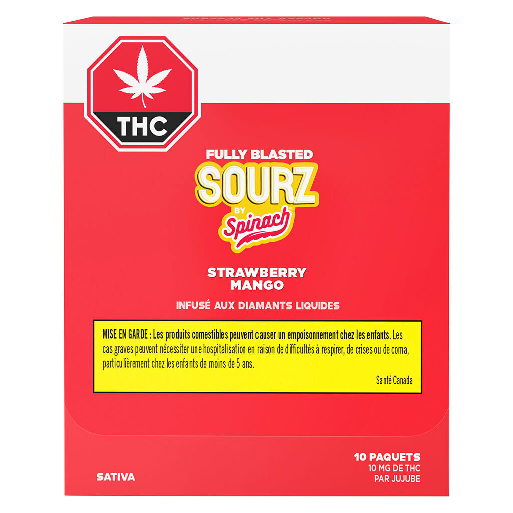 Fully Blasted Strawberry Mango Gummies - 