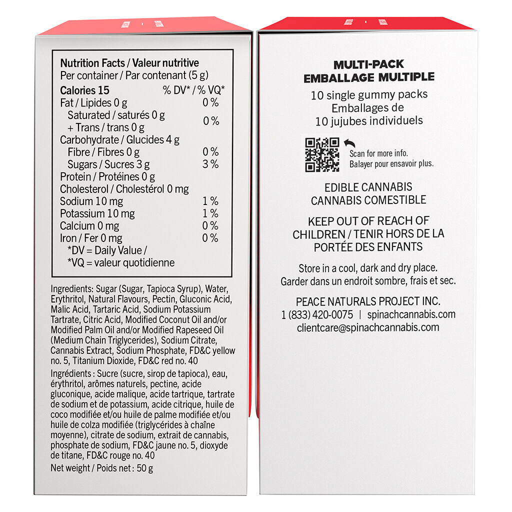 Fully Blasted Strawberry Mango Gummies - 