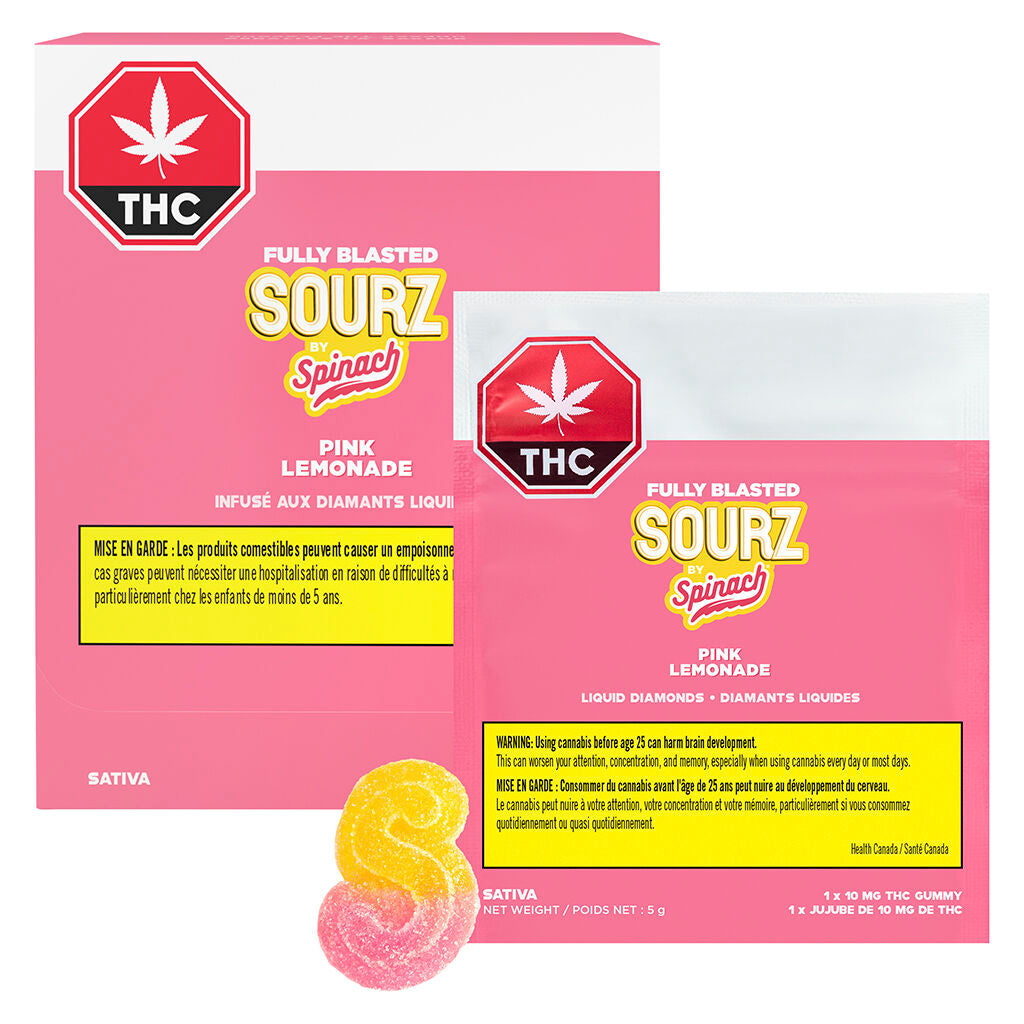 Fully Blasted Pink Lemonade Gummies