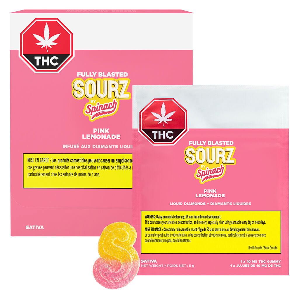 Fully Blasted Pink Lemonade Gummies - 