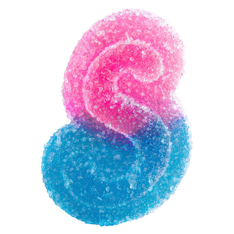 Photo Fully Blasted Blue Raspberry Watermelon Gummies