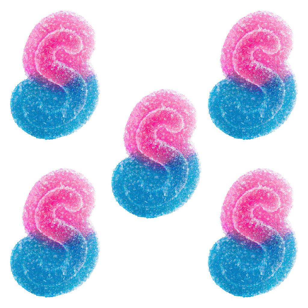 Fully Blasted Blue Raspberry Watermelon Gummies - 