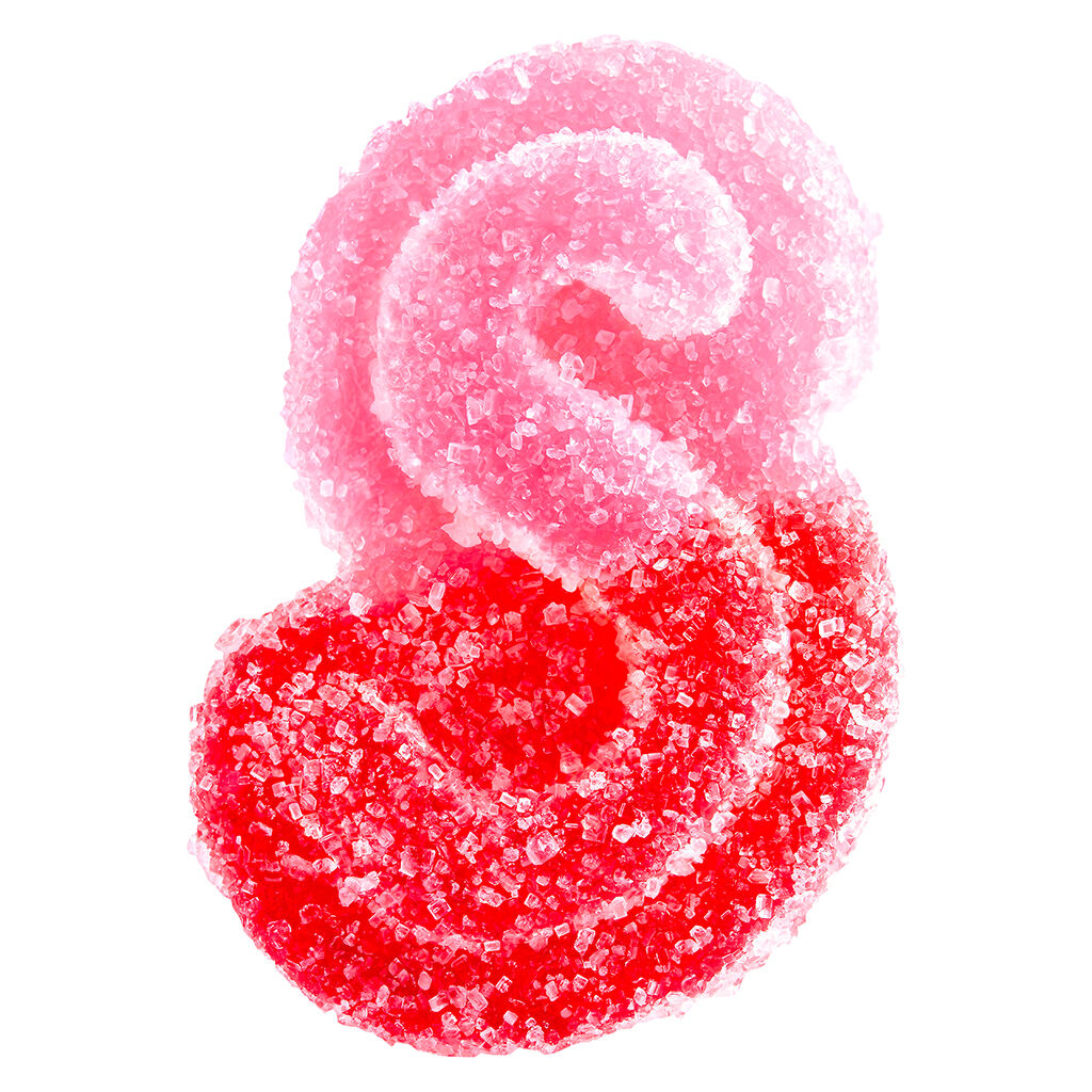 Fully Blasted Strawberry Watermelon 1:1 CBG THC Gummy - 
