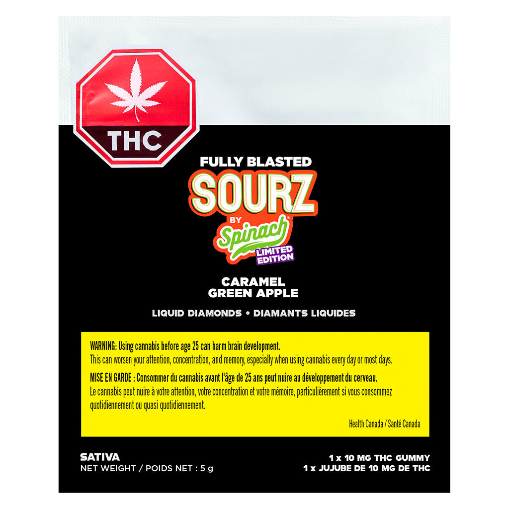 Fully Blasted Caramel Green Apple Gummy - 