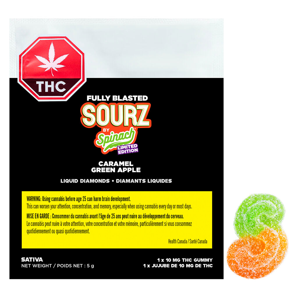 Fully Blasted Caramel Green Apple Gummy - 