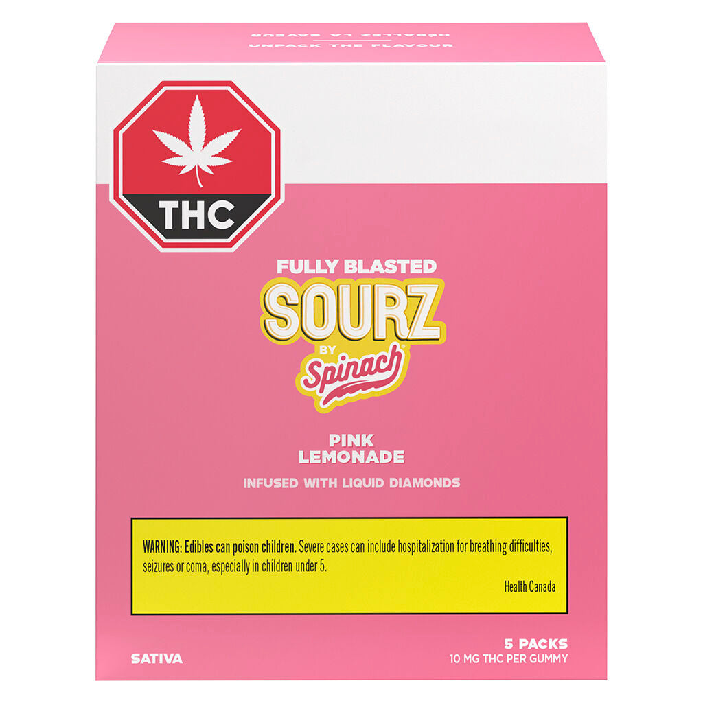 Fully Blasted Pink Lemonade Gummies