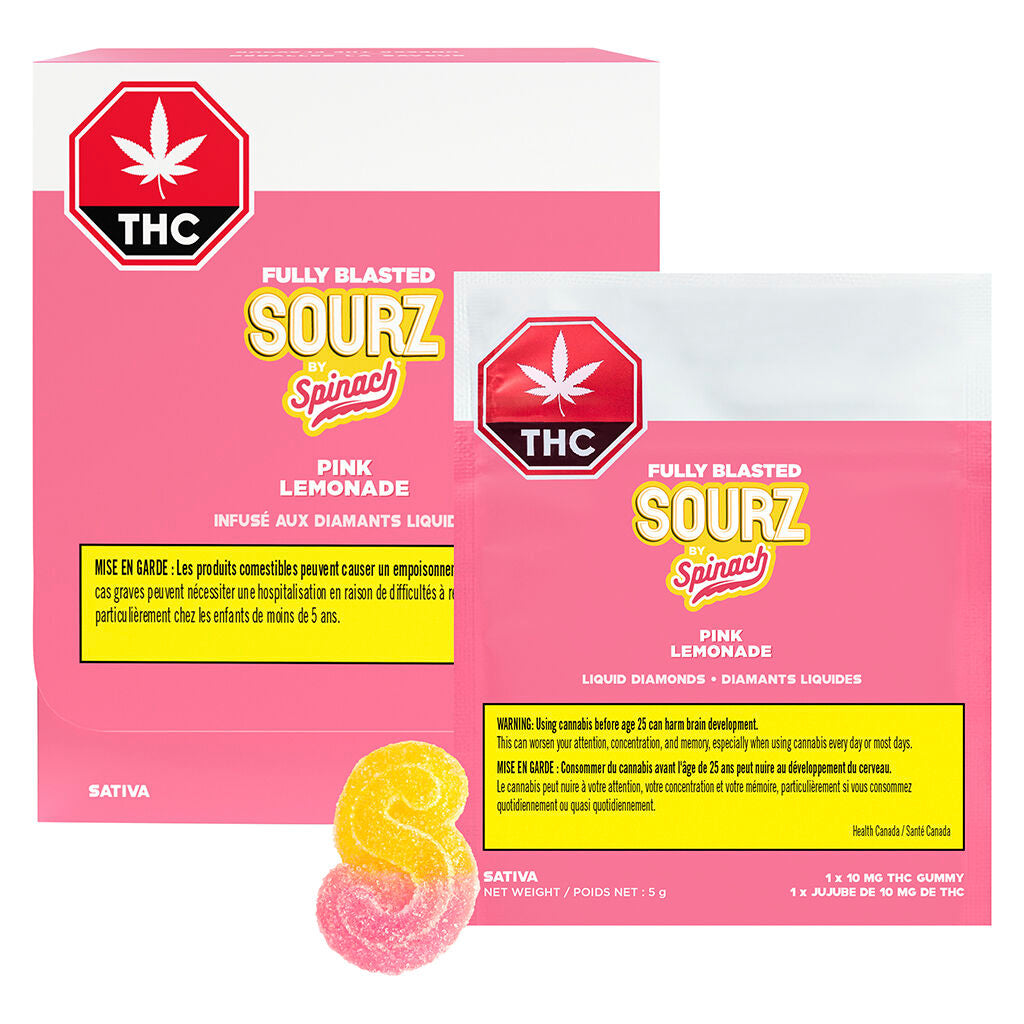 Fully Blasted Pink Lemonade Gummies - 