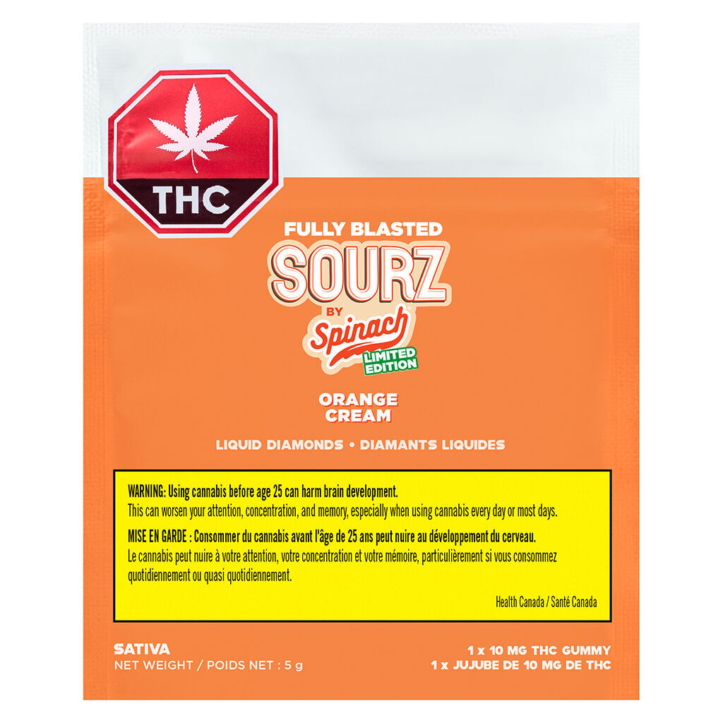 Fully Blasted Orange Cream Gummies Limited Edition - 
