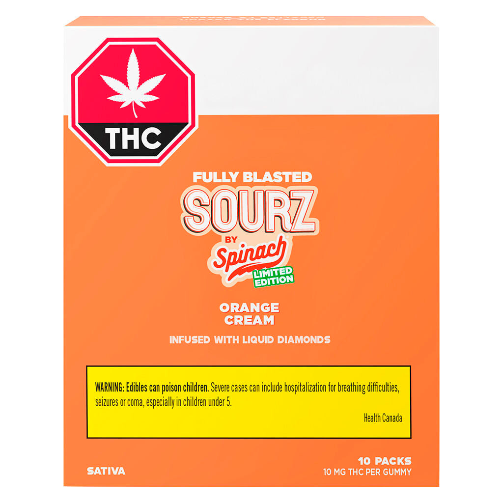 Fully Blasted Orange Cream Gummies Limited Edition - 