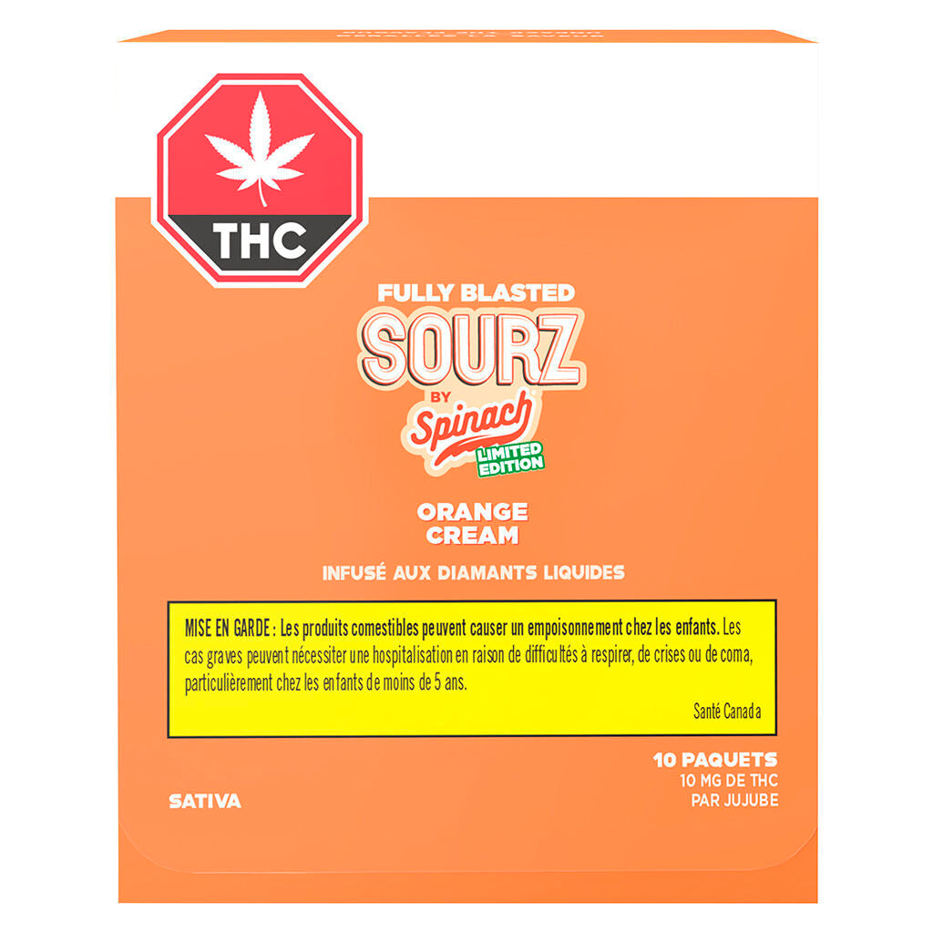 Fully Blasted Orange Cream Gummies Limited Edition - 