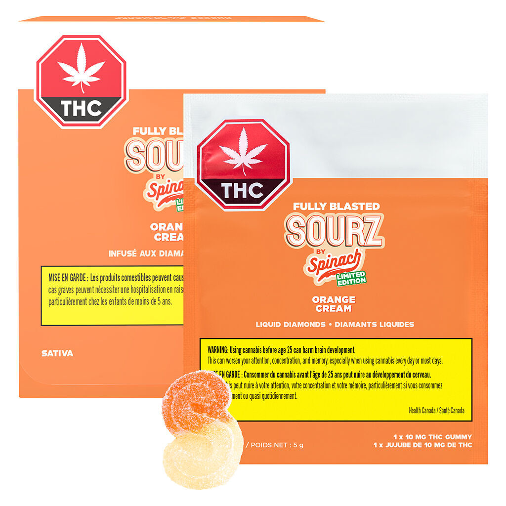Fully Blasted Orange Cream Gummies Limited Edition - 