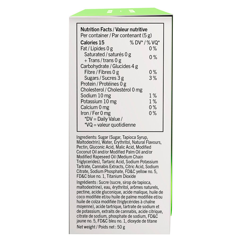 Fully Blasted Mango Lime 1:1 CBC THC Gummies - 