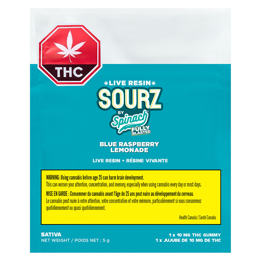 Fully Blasted Blue Raspberry Lemonade Live Resin Sativa Gumm - 