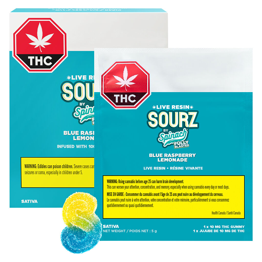 Fully Blasted Blue Raspberry Lemonade Live Resin Sativa Gumm - 