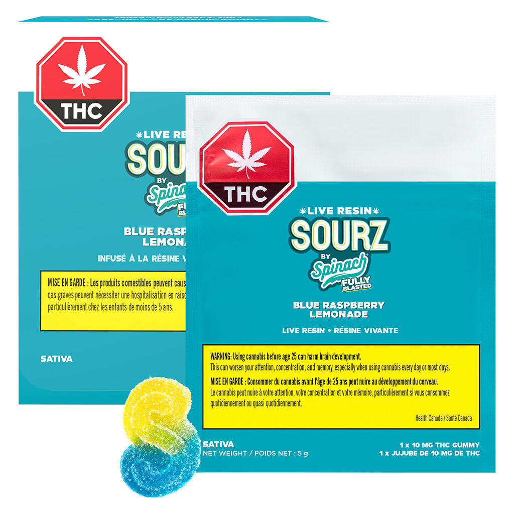 Fully Blasted Blue Raspberry Lemonade Live Resin Sativa Gumm - 