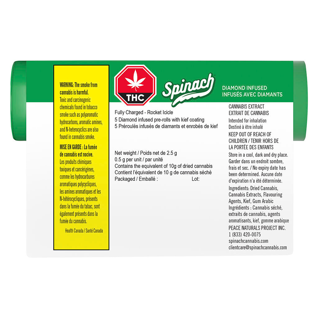 Fully Charged Rocket Icicle Infused Pre-Roll - 