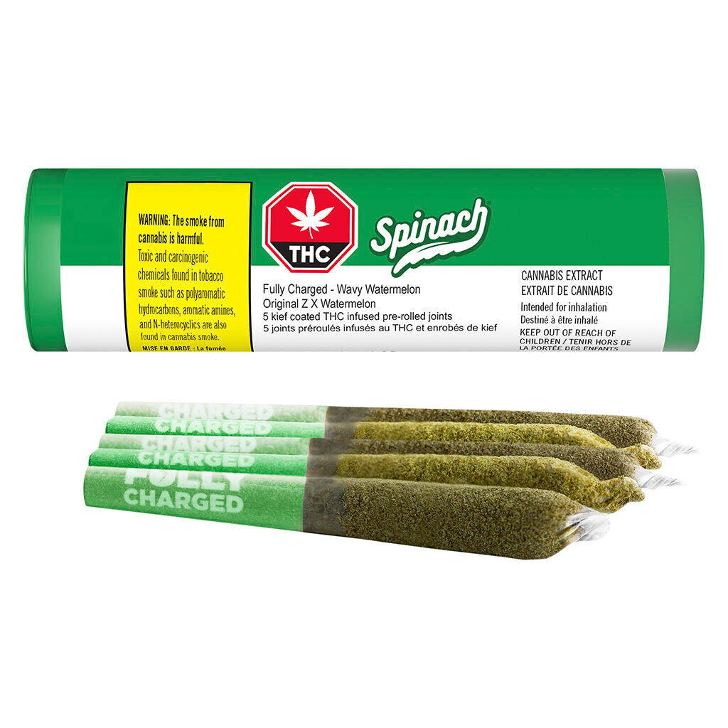Fully Charged Wavy Watermelon Infused Pre-Roll - 