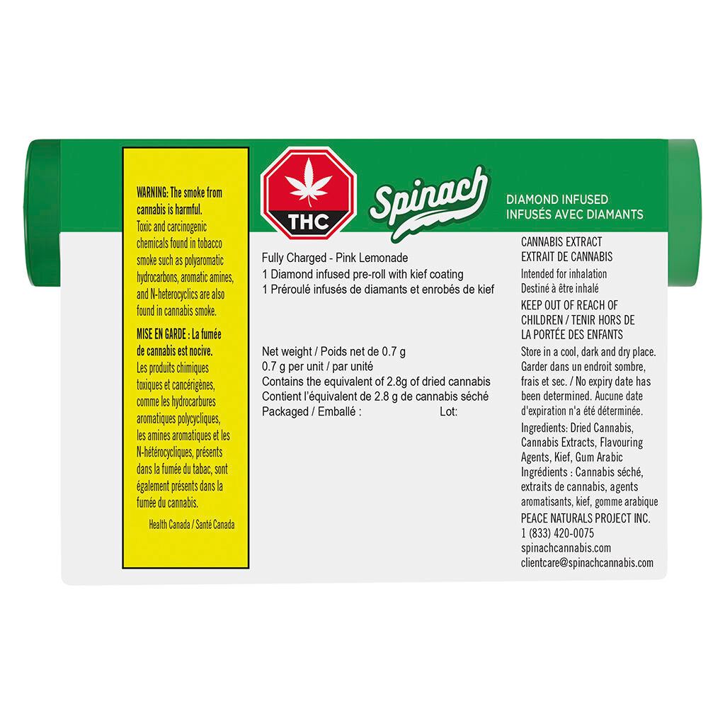 Fully Charged Pink Lemonade Infused Pre-Roll - 