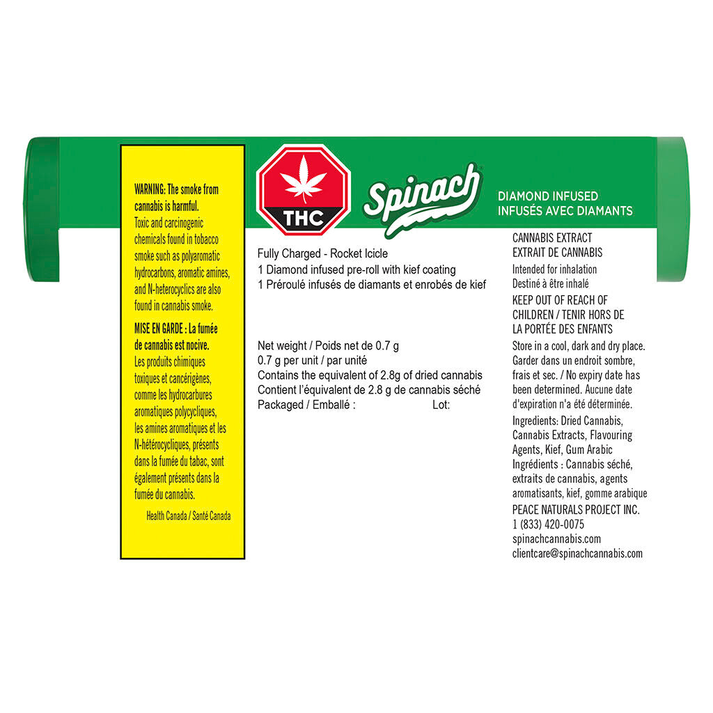 Fully Charged Rocket Icicle Infused Pre-Roll - 