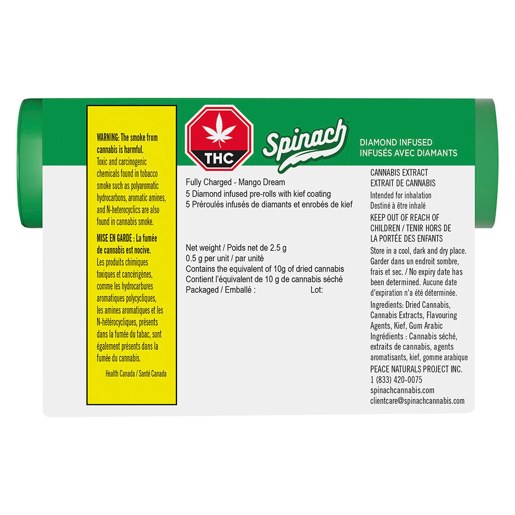 Fully Charged Mango Dream Infused Pre-roll - 