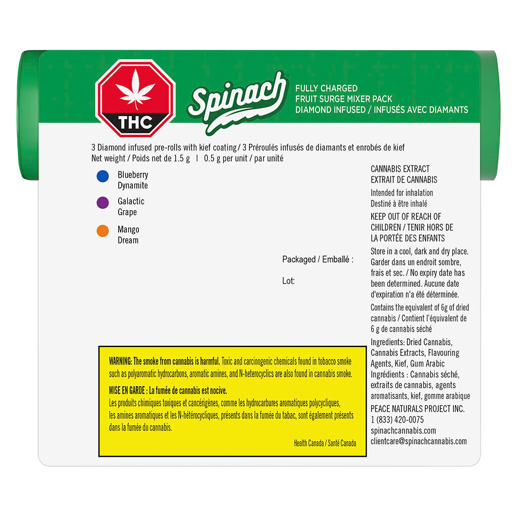 Fully Charged Fruit Surge Mixer Pack Infused Pre-Roll - 