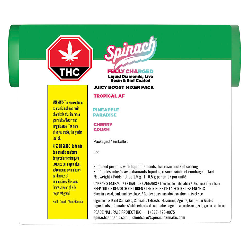Fully Charged Juicy Boost Mixer Pack Infused Pre-Roll - 
