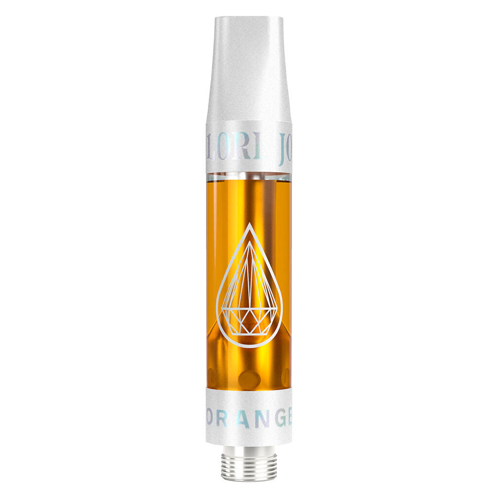 Orange Velvet Liquid Diamonds x Live Re 510 Thread Cartridge - 