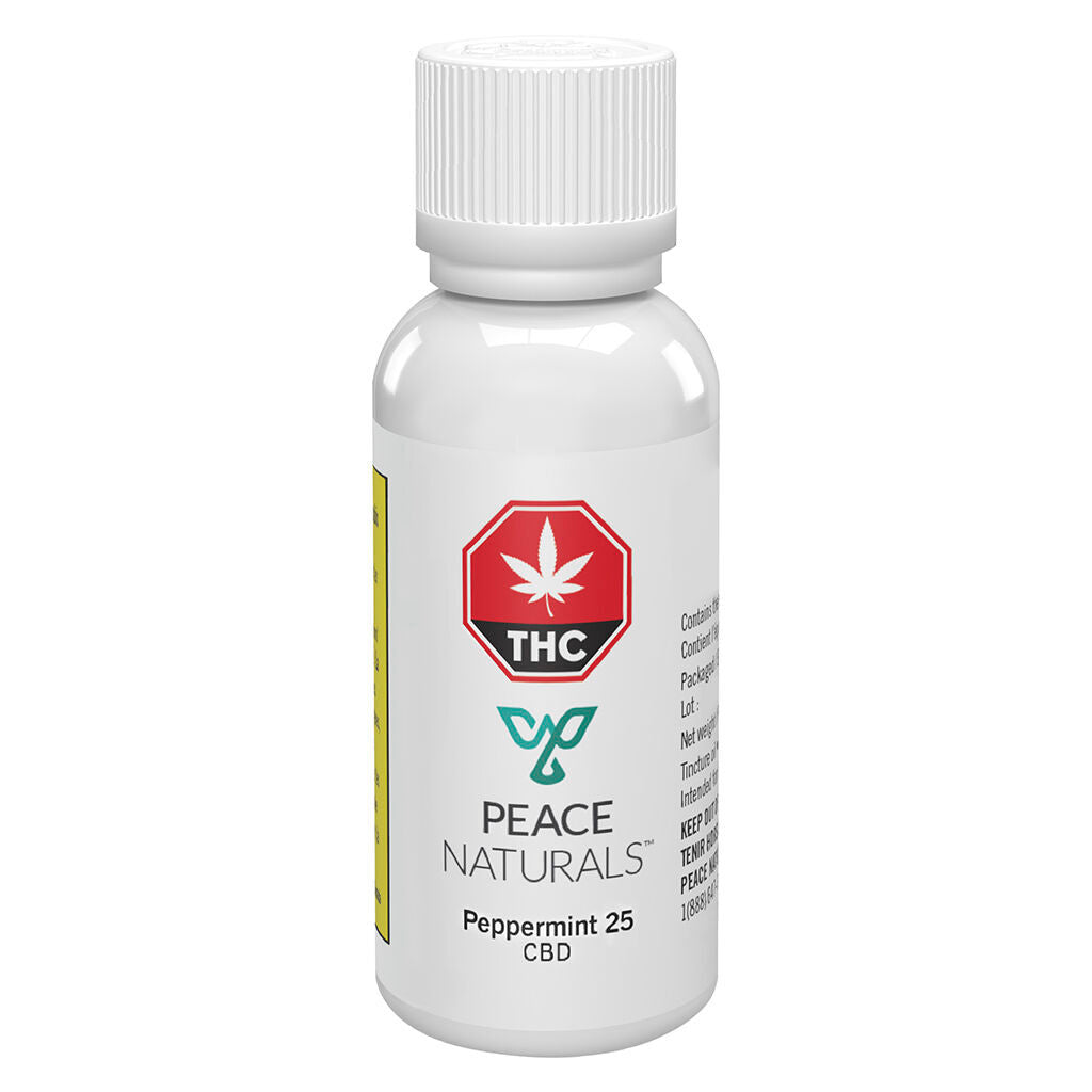 Peppermint 25 CBD Oil - 