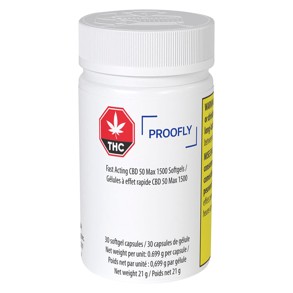 Fast Acting CBD 50 Max Softgels