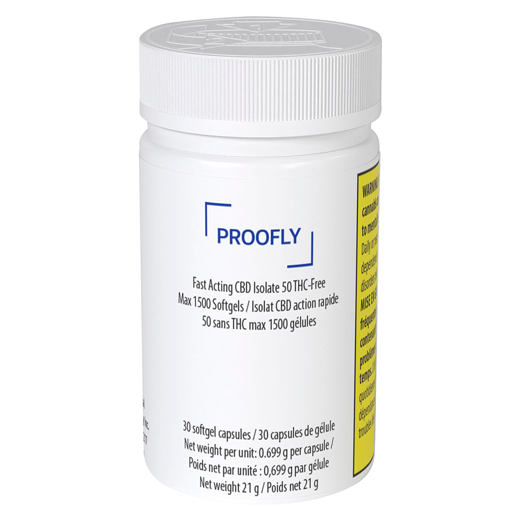 Fast Acting CBD Isolate 50 THC-Free Max 1500 Softgels - 