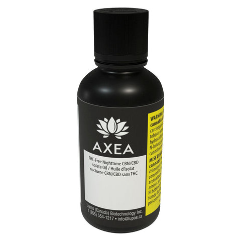 Photo Huile d'isolat de nuit CBN/CBD sans THC AXEA