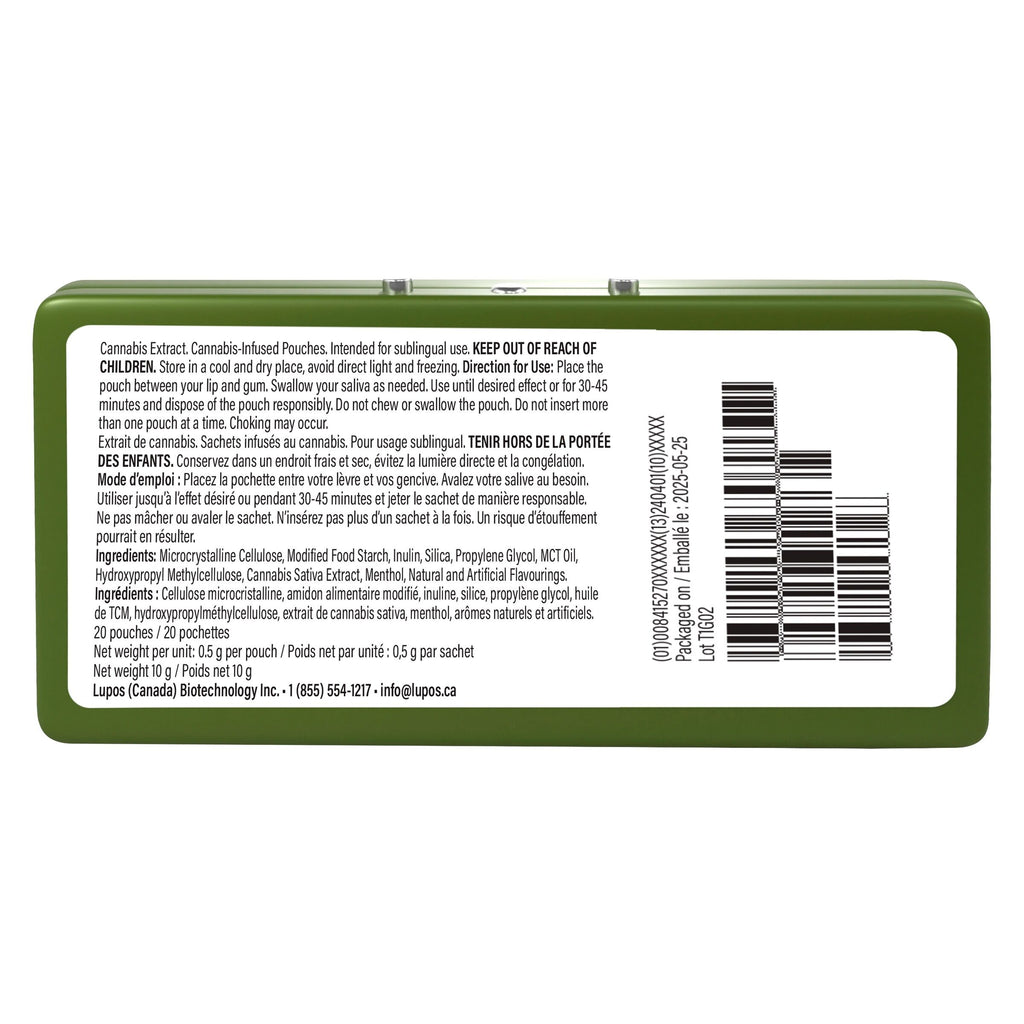 Daily Low THC Mint Relief Dips - 