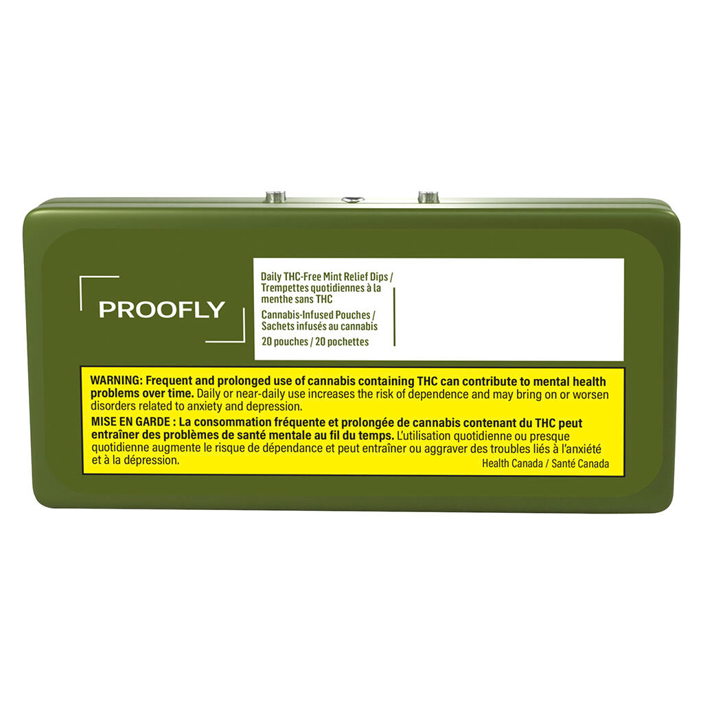 Daily THC-free Mint Relief Dips - 