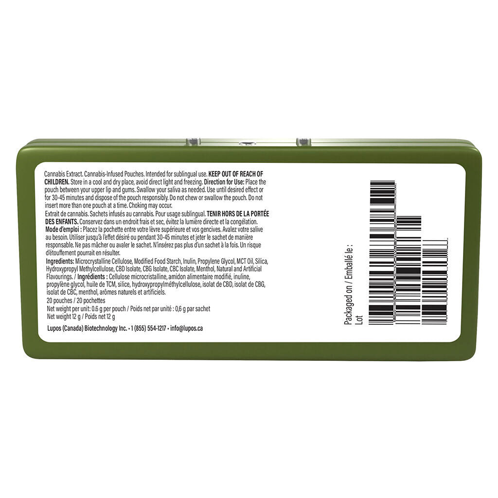 Daily THC-free Mint Relief Dips - 