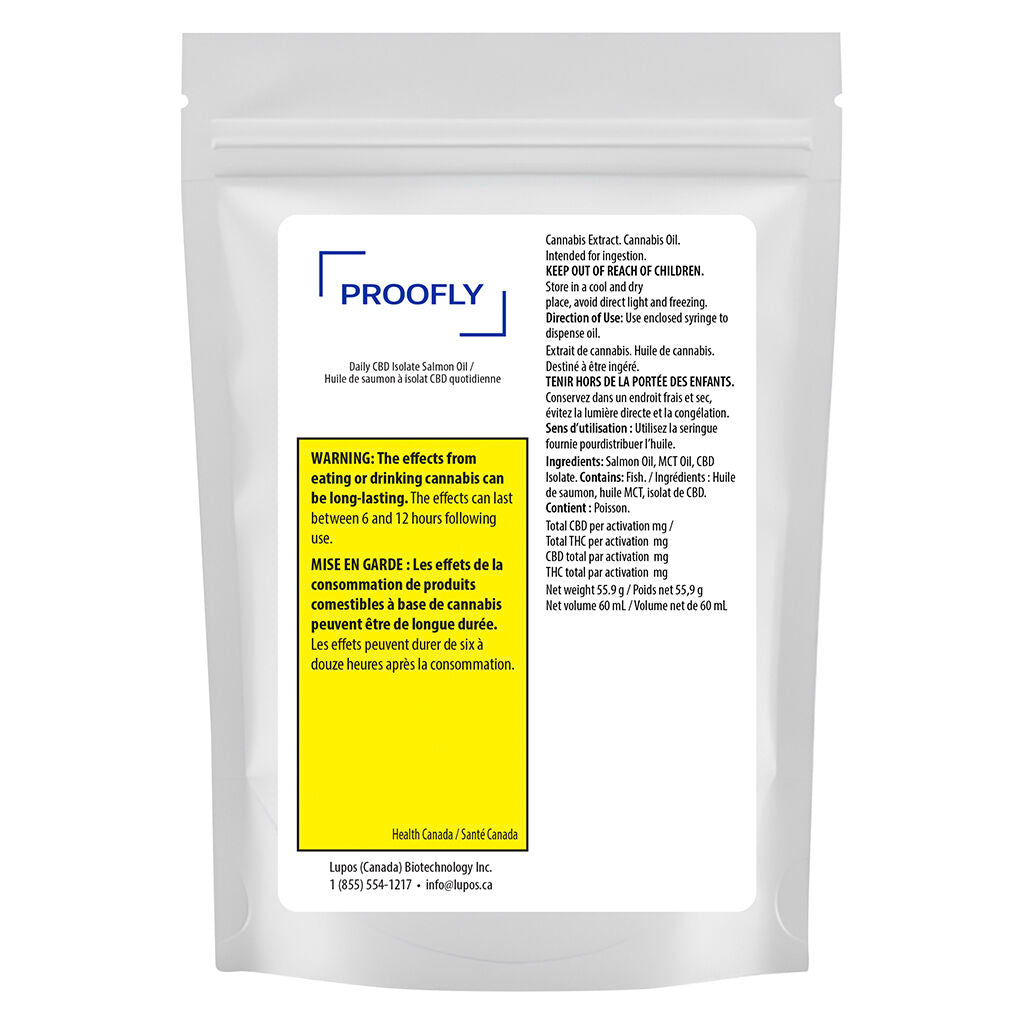 Daily CBD Isolate Salmon Oil - 
