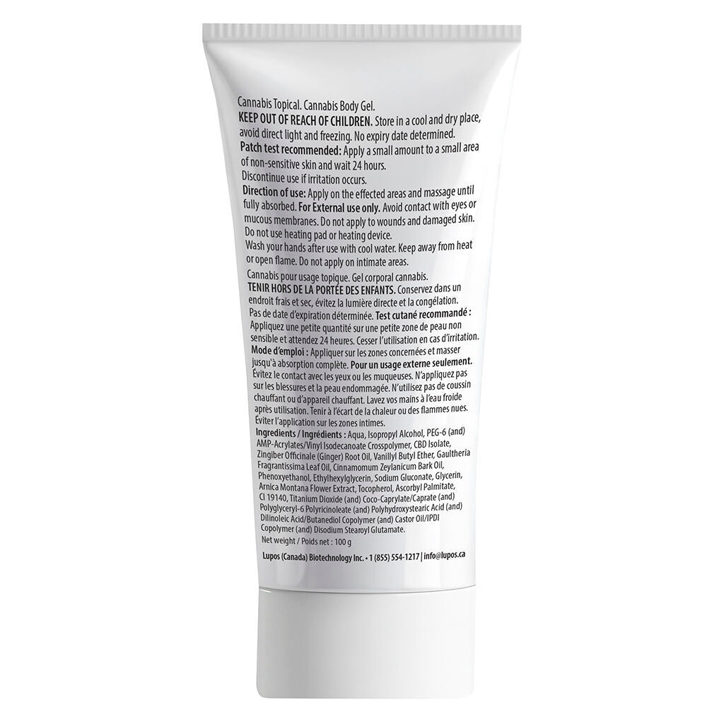 Extra Strength CBD Warming Arnica Gel - 