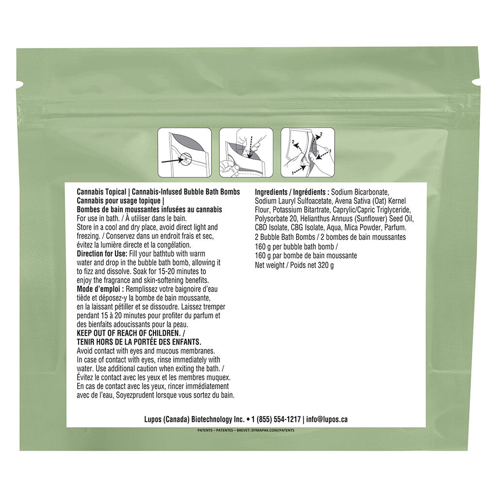 Matcha Oat Latte Bubble Bath Bomb - 