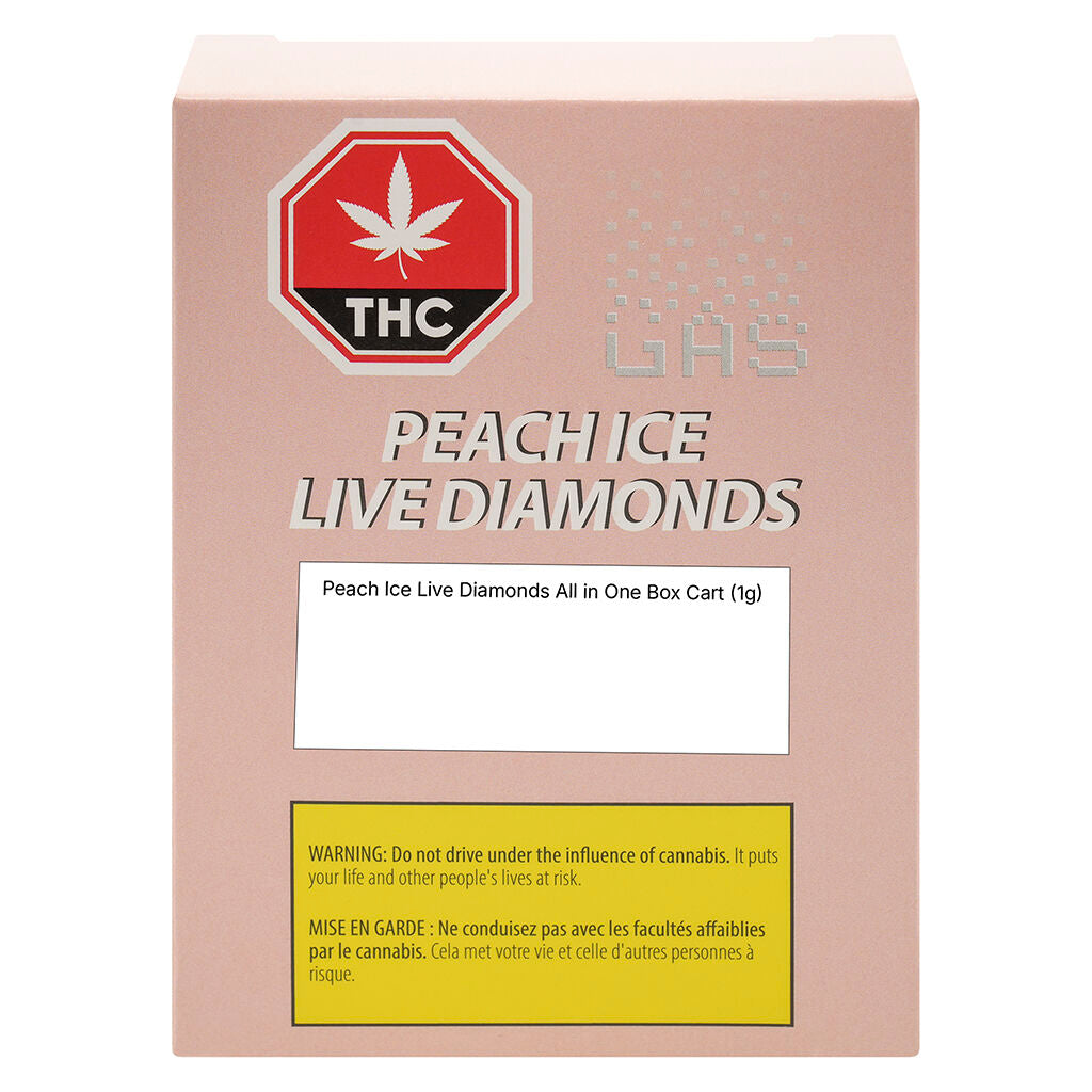 Peach Ice Live Diamonds All in One Box Cart - 
