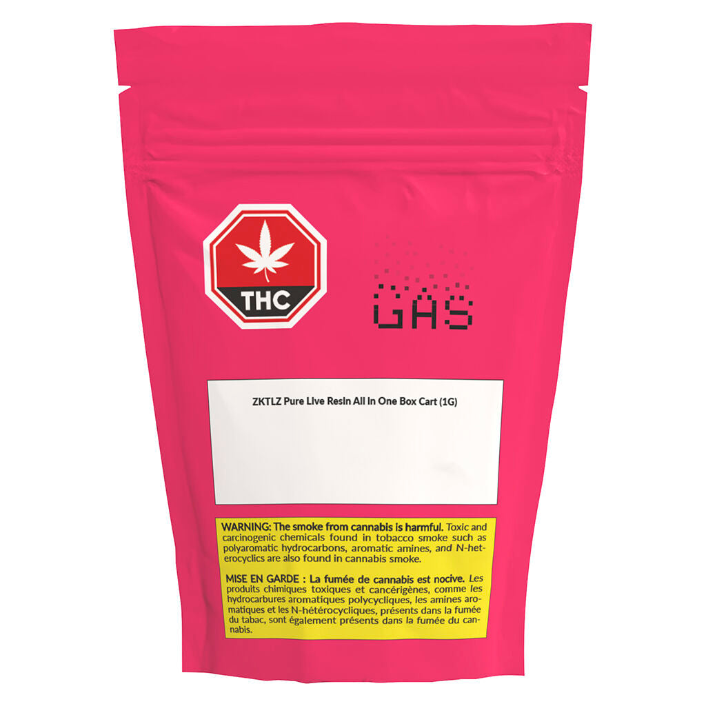 ZKTLZ Pure Live Resin All in One Box Cart - 
