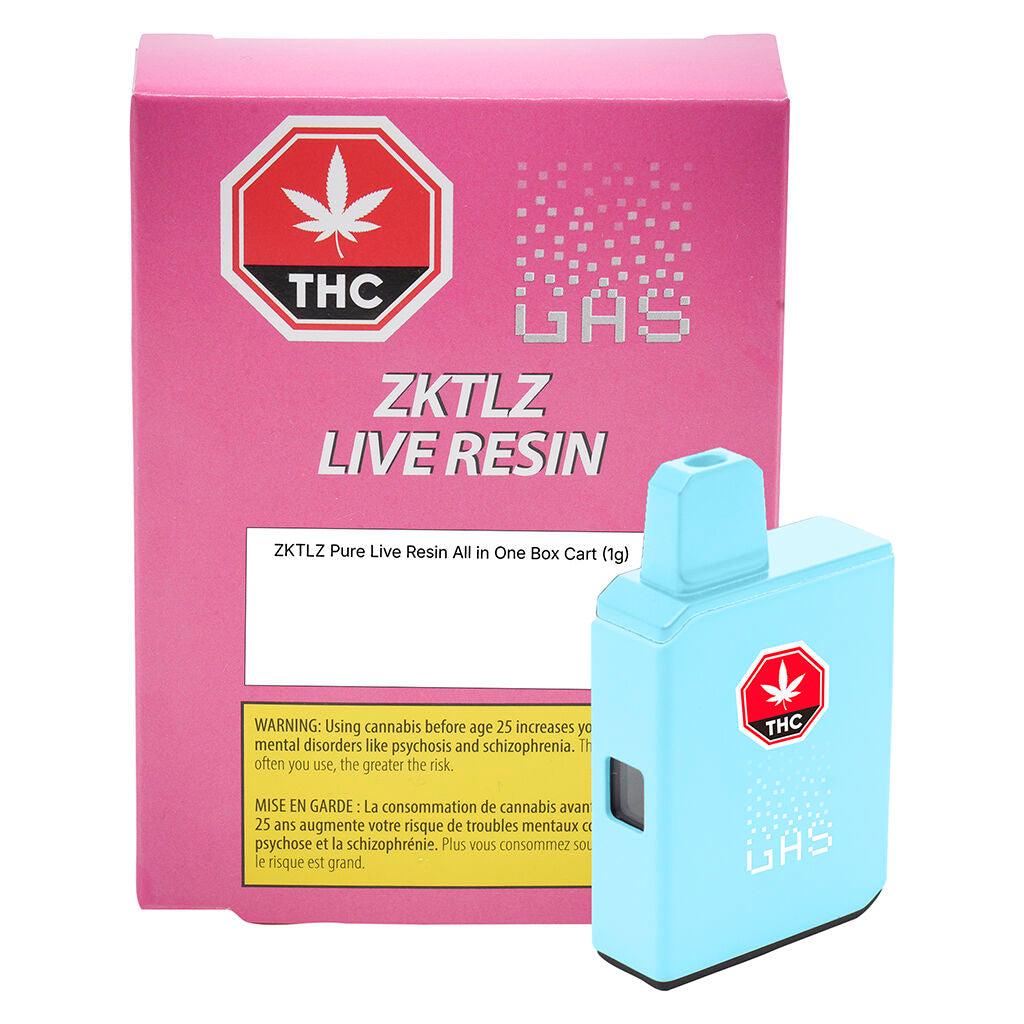 ZKTLZ Pure Live Resin All in One Box Cart - 