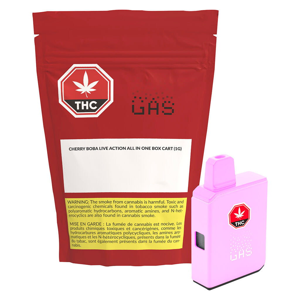 Cherry Boba Live Action All In One Box Cart - 